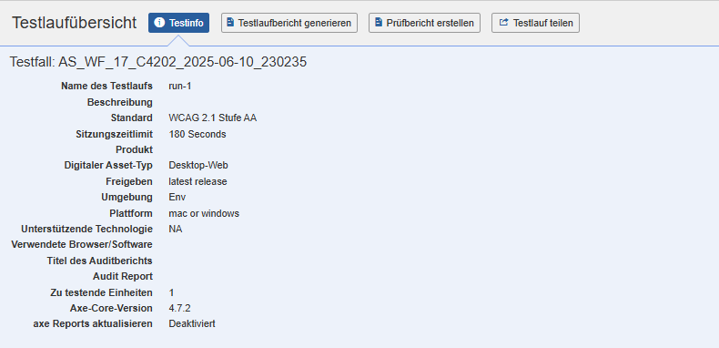 Genereer auditrapport