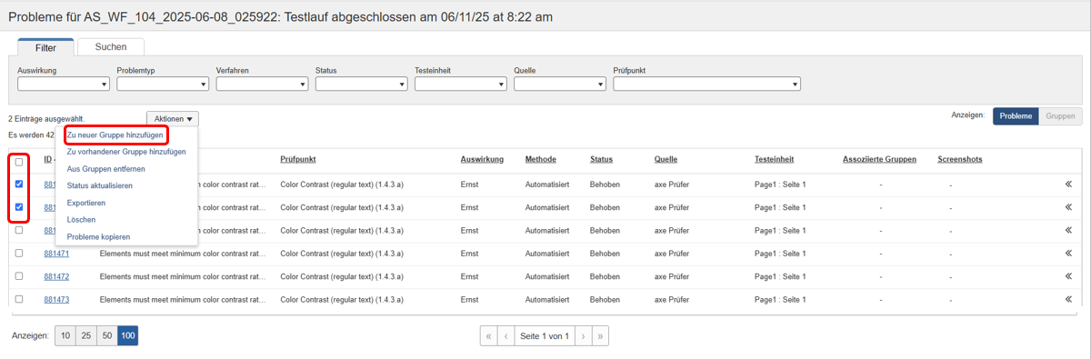 toevoegen aan bestaande groep