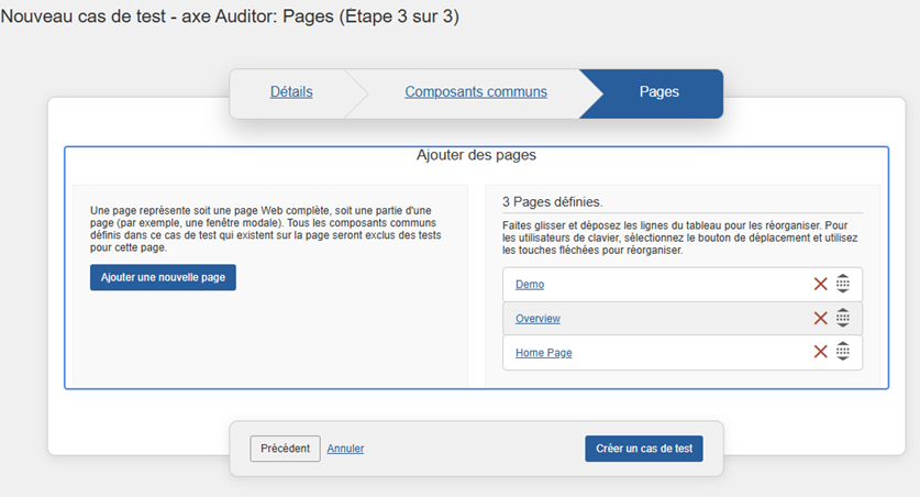 Réorganisation des composants