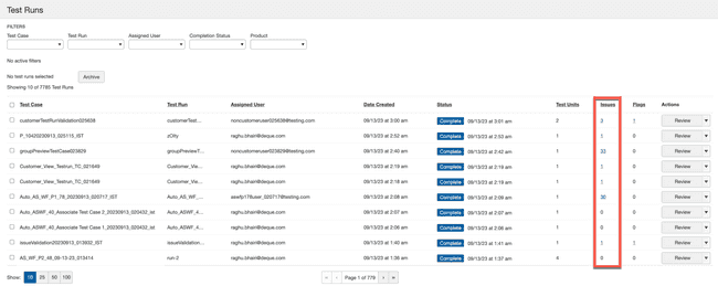 New Status Column