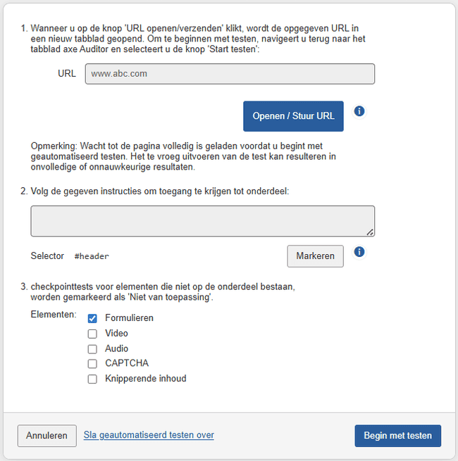Automated Testing Results