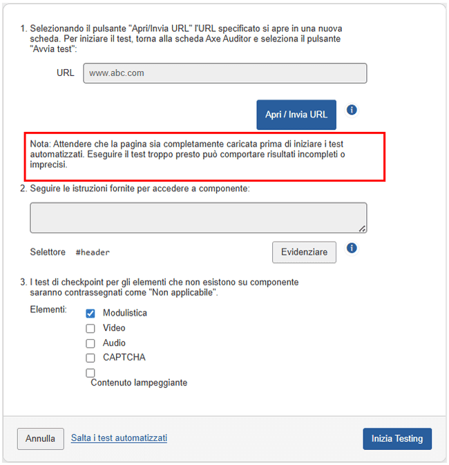 Modifica problema (campo a discesa Impatto disabilitato)