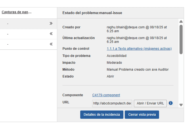 Vista previa del problema