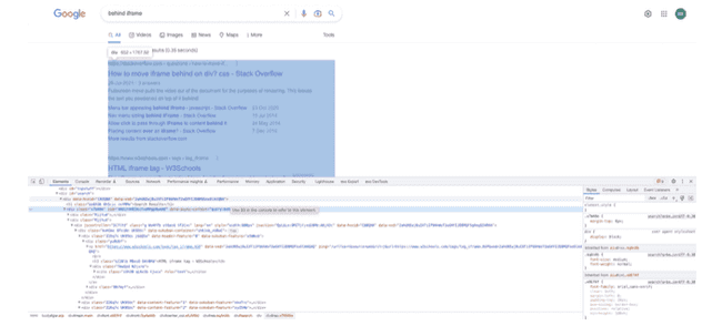 Haga clic derecho en la página en prueba y luego seleccione Copiar selector único en el menú de clic derecho de las Herramientas para desarrolladores de Firefox