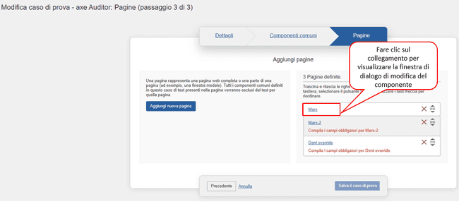 Modifica collegamento alla pagina