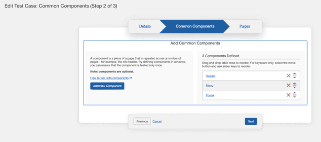 Reordering Components