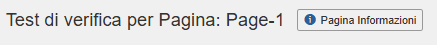 Scheda Pagine all'estrema destra selezionata