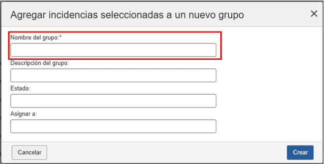 mejorado para la nomenclatura de grupos